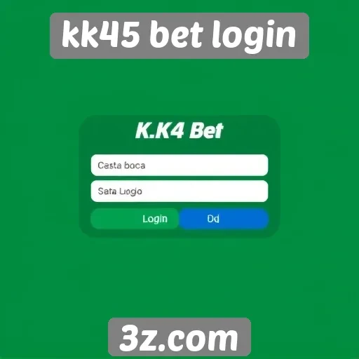 Facilidade de navegação no kk45 bet login